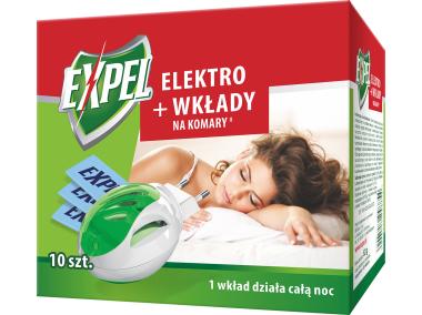 Zdjęcie: Elektro + wkłady na komary 10 szt. EXPEL