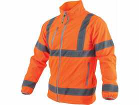 Softshell odblaskowy pomarańczowy Neon M STALCO PREMIUM