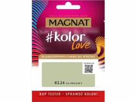 Tester farby #kolorLove oliwkowy 25 ml MAGNAT