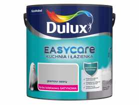 Farba lateksowa Easy Care Kuchnia&Łazienka glamour szary 2,5 L DULUX