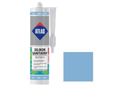 Zdjęcie: Silikon sanitarny Silton S błękitny 280 ml ATLAS