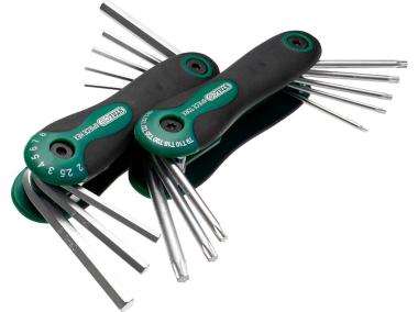 Zdjęcie: Zestaw Kluczy torx i hex 16-elementowy s-48321 STALCO