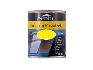 Zdjęcie: Farba do posadzek 750 ml żółta SENTIC