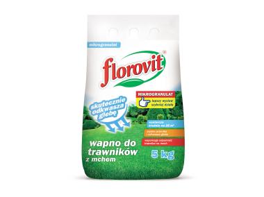 Zdjęcie: Wapno do trawników z mchem 5 kg FLOROVIT