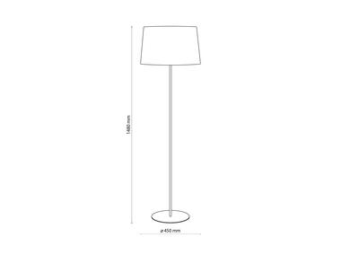 Zdjęcie: Lampa podłogowa Maja white 2919 TK LIGHTING