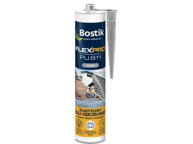 Zdjęcie: Klej uszczelniacz Flexpro PU 811 szary 300 ml BOSTIK