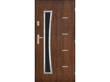 Zdjęcie: Drzwi zewnętrzne bristol orzech 80p kpl PANTOR