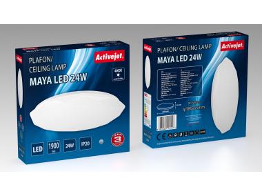 Zdjęcie: Plafon LED Aje-Maya 24W ACTIVEJET