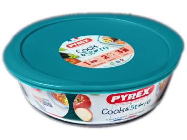 Zdjęcie: Naczynie Cook N Store 26 cm - 2,3 L okragłe z pokrywką PYREX