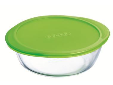 Zdjęcie: Naczynie Cook N Store 26 cm - 2,3 L okragłe z pokrywką PYREX