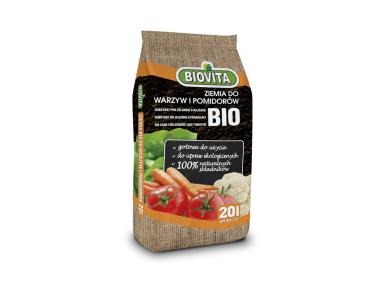 Zdjęcie: Ziemia do warzyw i pomidorów BIO 20 L BIOVITA