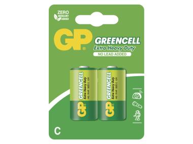 Zdjęcie: Bateria cynkowa GP GREENCELL C (R14) 2BL EMOS