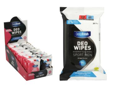 Zdjęcie: Chusteczki odświeżające DF Sport Men 20 sztuk DEEP FRESH