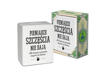 Zdjęcie: Skarbonka Kostka pieniądze szczęścia nie dają DAJAR