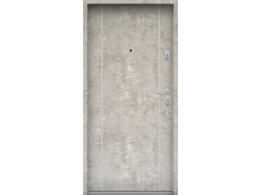 Zdjęcie: Drzwi wejściowe do mieszkań Bastion A-34 Beton naturalny 80 cm lewe ODP KR CENTER