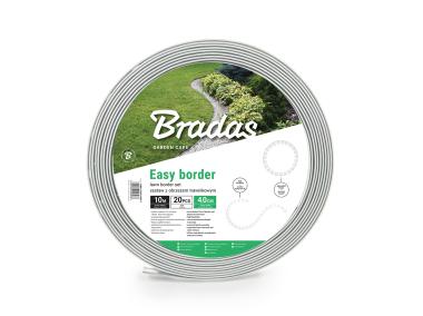 Zdjęcie: Obrzeże ogrodowe Easy Border Set 40 mm, brązowe BRADAS