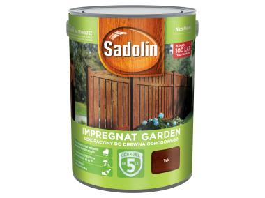 Zdjęcie: Impregnat do drewna Garden 5 L tek SADOLIN