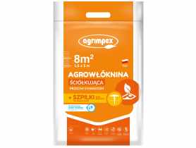 Agrowłóknina ściółkująca Agro-Marina 50 g czarna 1,6 x 5 m, 10 szpilek AGRIMPEX