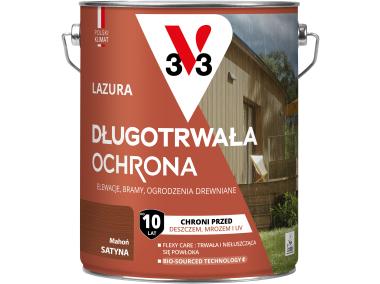 Zdjęcie: Lazura długotrwała ochrona Mahoń 4,5L V33