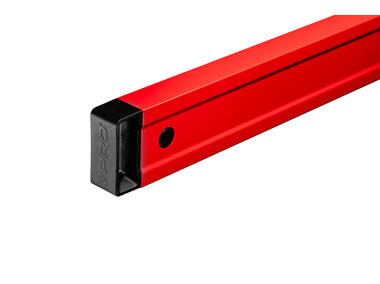 Zdjęcie: Kątownica czerwona wskaźnik pionu i poziomu 60x120 cm PRO