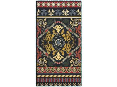 Zdjęcie: Dywan zumba 120x170 cm boho granat INDAVO