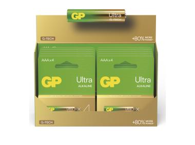 Zdjęcie: Bateria alkaliczna GP ULTRA AAA (LR03) 4PP MB EMOS