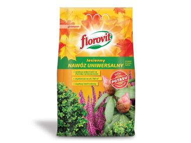 Zdjęcie: Nawóz jesienny uniwersalny worek 3 kg FLOROVIT