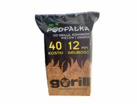 Podpałka 40 kostek 12 mm Gorill TRANS-PAL