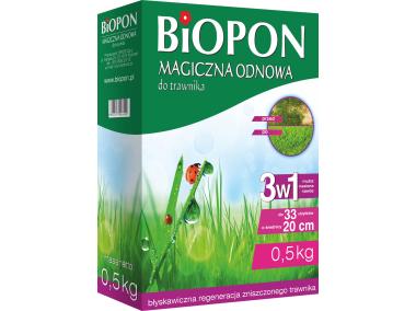 Zdjęcie: Preparat magiczna odnowa do trawnika 0,5 kg BIOPON