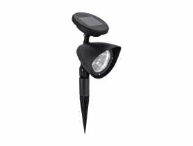 Lampa solarna Ibra Led 0,18W kolor czarny STRUHM