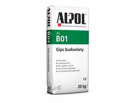 Gips biudowlany mielony 20 kg AGB01 ALPOL