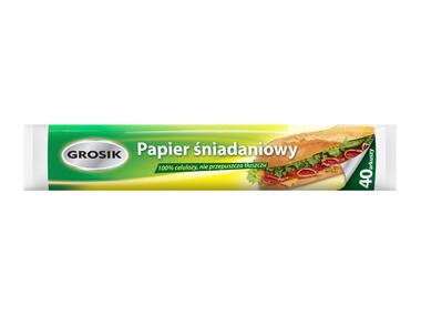 Zdjęcie: Papier śniadaniowy 40 arkuszy GROSIK