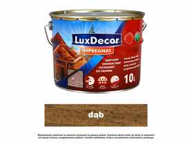 Impregnat do drewna 10 L dąb LUXDECOR