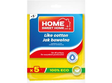 Zdjęcie: Ścierka jak bawełna 5 sztuk HOME SWEET HOME