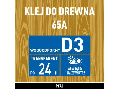 Zdjęcie: Klej do drewna 65A - 250 g wodoodporny SOUDAL