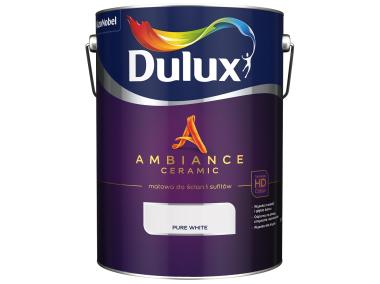 Zdjęcie: Farba ceramiczna Ambiance Pure White 9 L DULUX