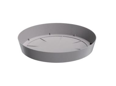 Zdjęcie: Podstawka Lofly saucer kamienny szary 12,5 cm PROSPERPLAST