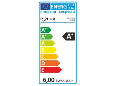 Zdjęcie: Żarówka LED GU10 SMD 6 W WW 500 lm Platinum POLUX