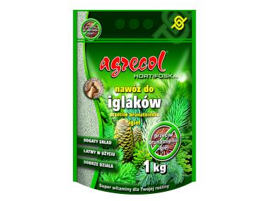 Zdjęcie: Nawóz do iglaków przeciw brunatnieniu igieł Hortifoska 1 kg AGRECOL