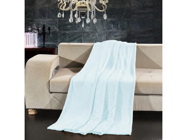 Zdjęcie: Koc Henry babyblue 170x210 cm DECOKING