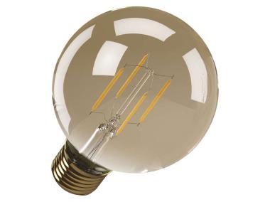 Zdjęcie: Żarówka LED Vintage G95, E27, 4 W (40 W), 470 lm, ciepła biel EMOS