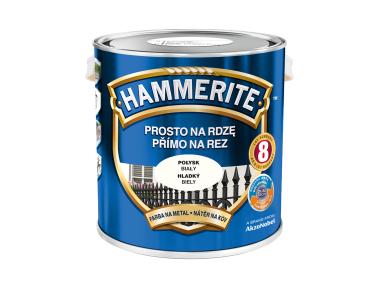 Zdjęcie: Farba antykorozyjna 2,5 L połysk biały HAMMERITE