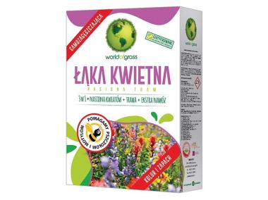 Zdjęcie: Trawa otoczkowana nawozem 1 kg  Łąka kwietna ROLIMPEX