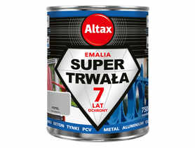 Emalia Super Trwała 0,75 L popielaty ALTAX