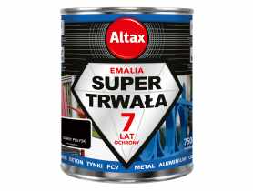 Emalia Super Trwała 0,75 L czarny połysk ALTAX
