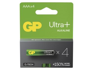 Zdjęcie: bateria alkaliczna GP ULTRA PLUS AAA (LR03) 4PP MB EMOS