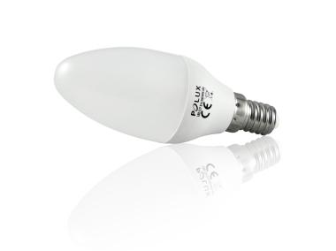 Zdjęcie: Żarówka LED C37 E14  4,9 W 480 lm pc+aluminium POLUX