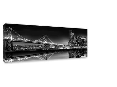 Zdjęcie: Obraz Canvas Silver 60x150 cm St485 Bridge STYLER