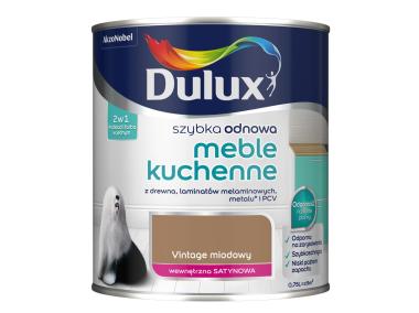 Zdjęcie: Farba Szybka Odnowa Meble Kuchenne vintage miodowy 0,75 L DULUX