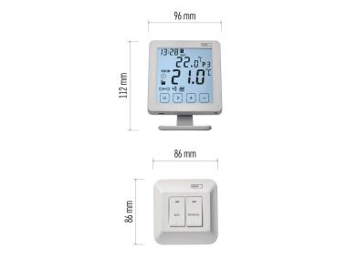 Zdjęcie: Programowalny termostat pokojowy, bezprzewodowy z WiFi, P5623 EMOS